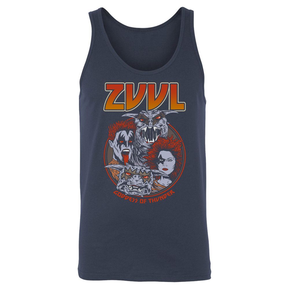 Unisex Jersey Tank - YPFSRSAK - Navy - 2