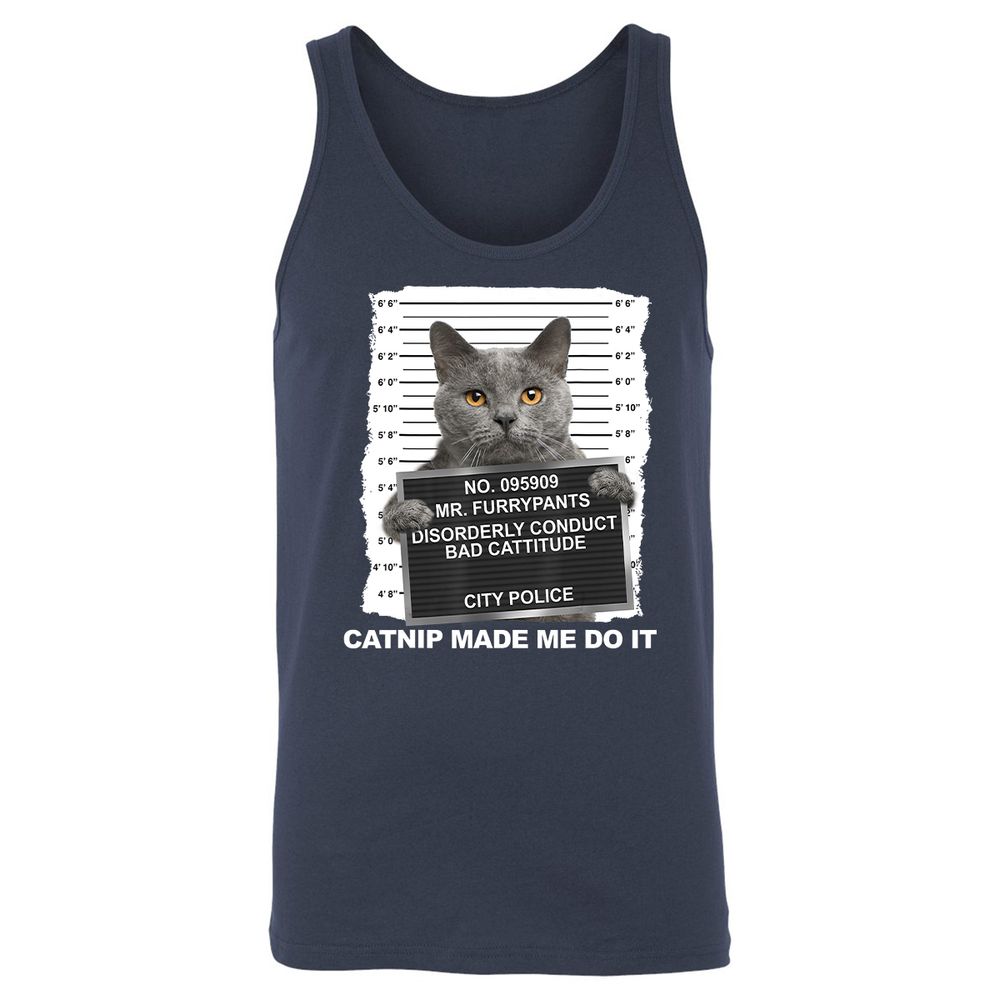 Unisex Jersey Tank - ZJB5R19E - Navy - 2