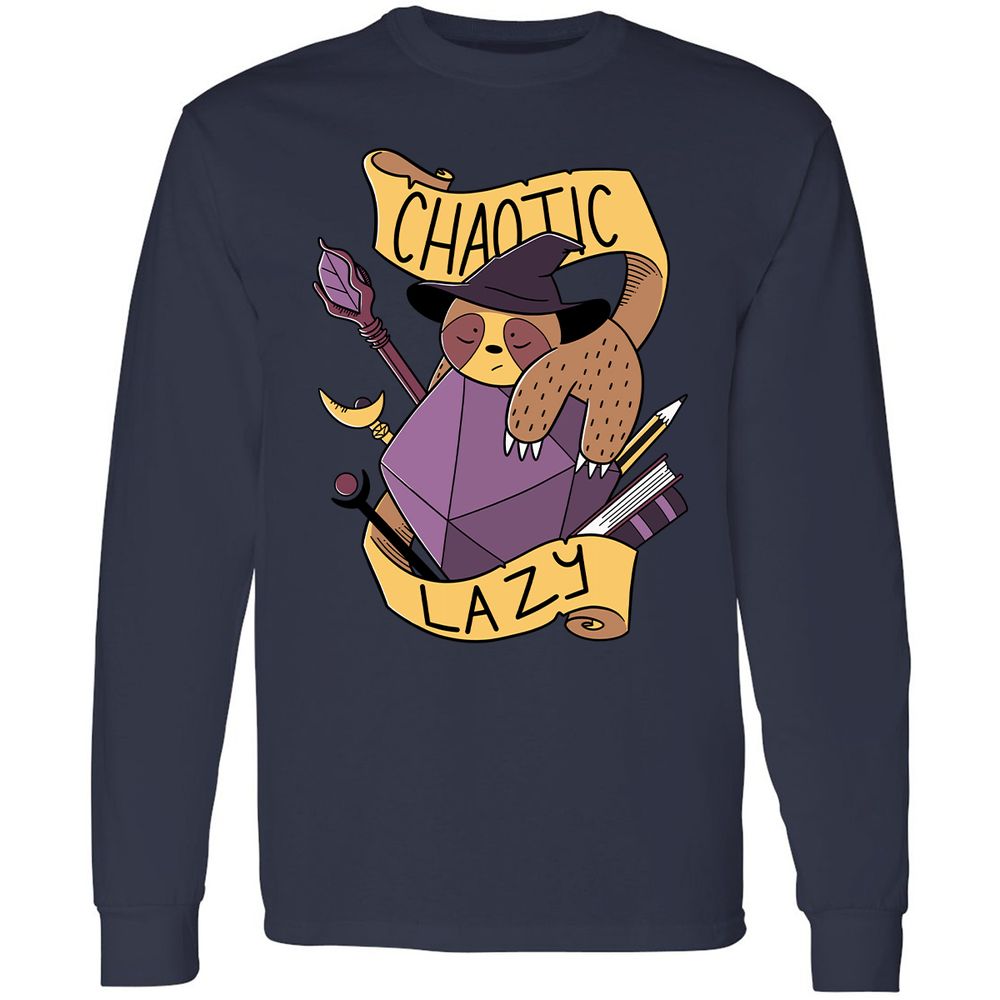 Long Sleeve T-Shirt - DPYERFY1 - Navy - 2