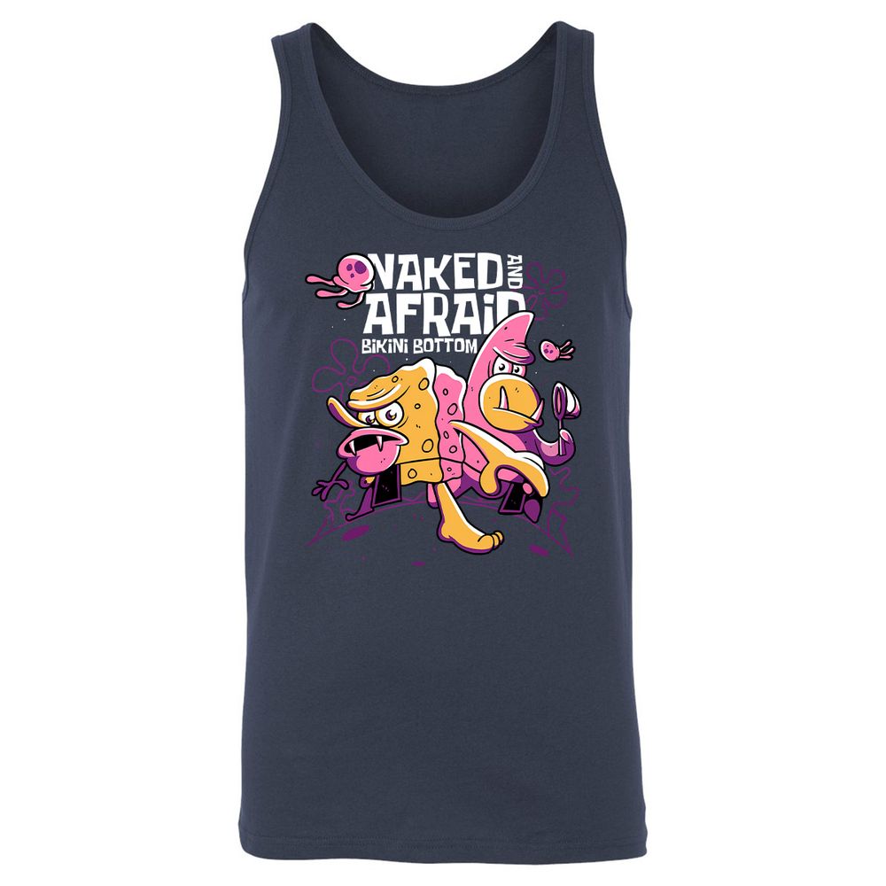 Unisex Jersey Tank - M9YU7ANJ - Navy - 2