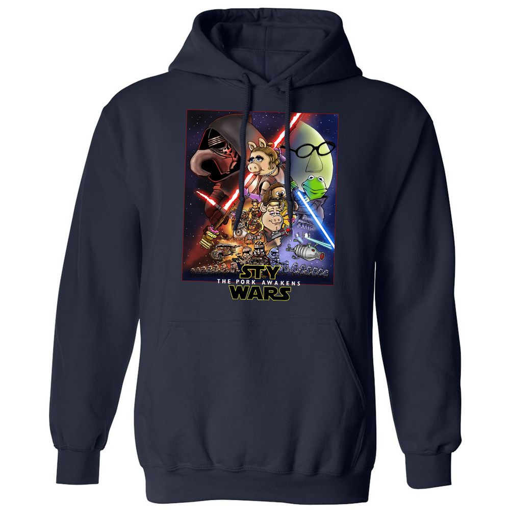 Classic Unisex Hoodie - HWTQLRU1 - Navy - 2