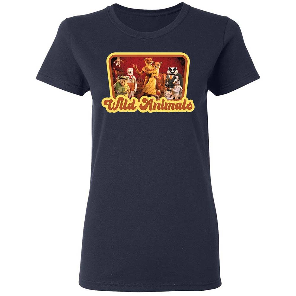 Wild Animals - Navy - 2