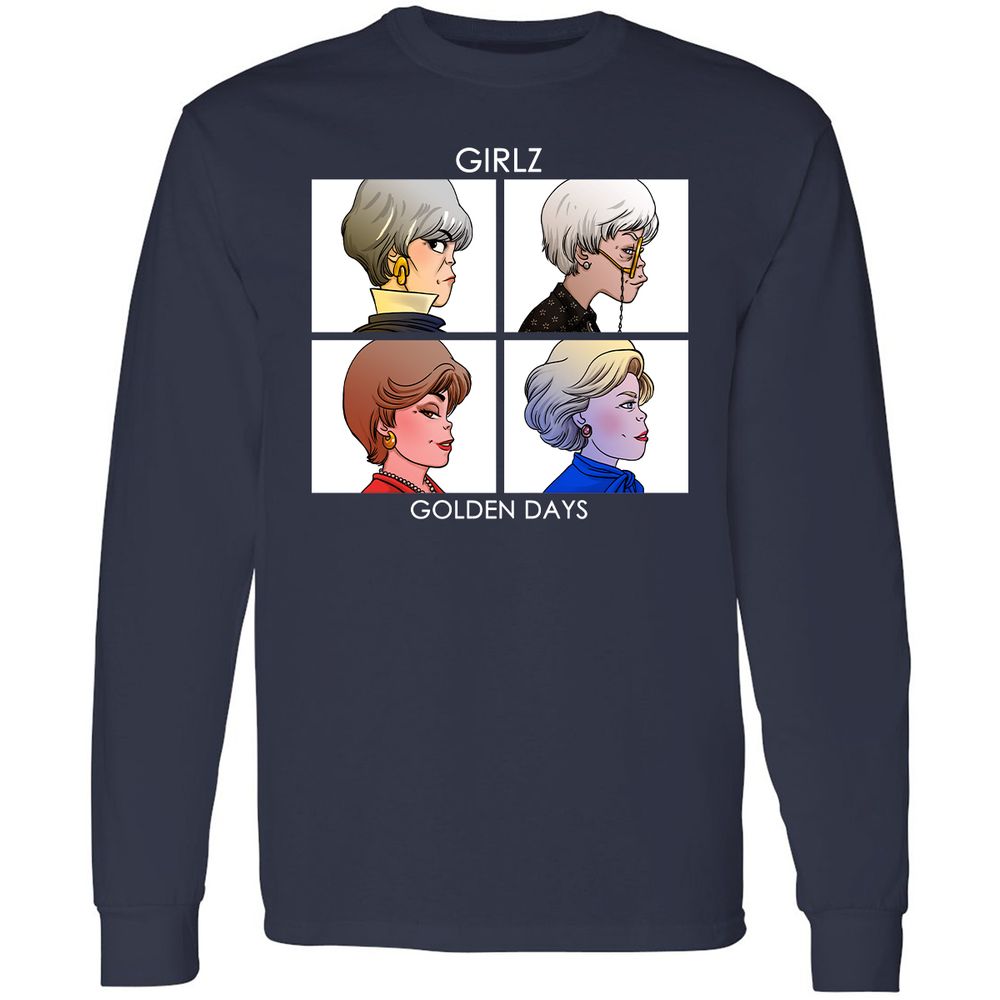 Long Sleeve T-Shirt - HM84EMXG - Navy - 2