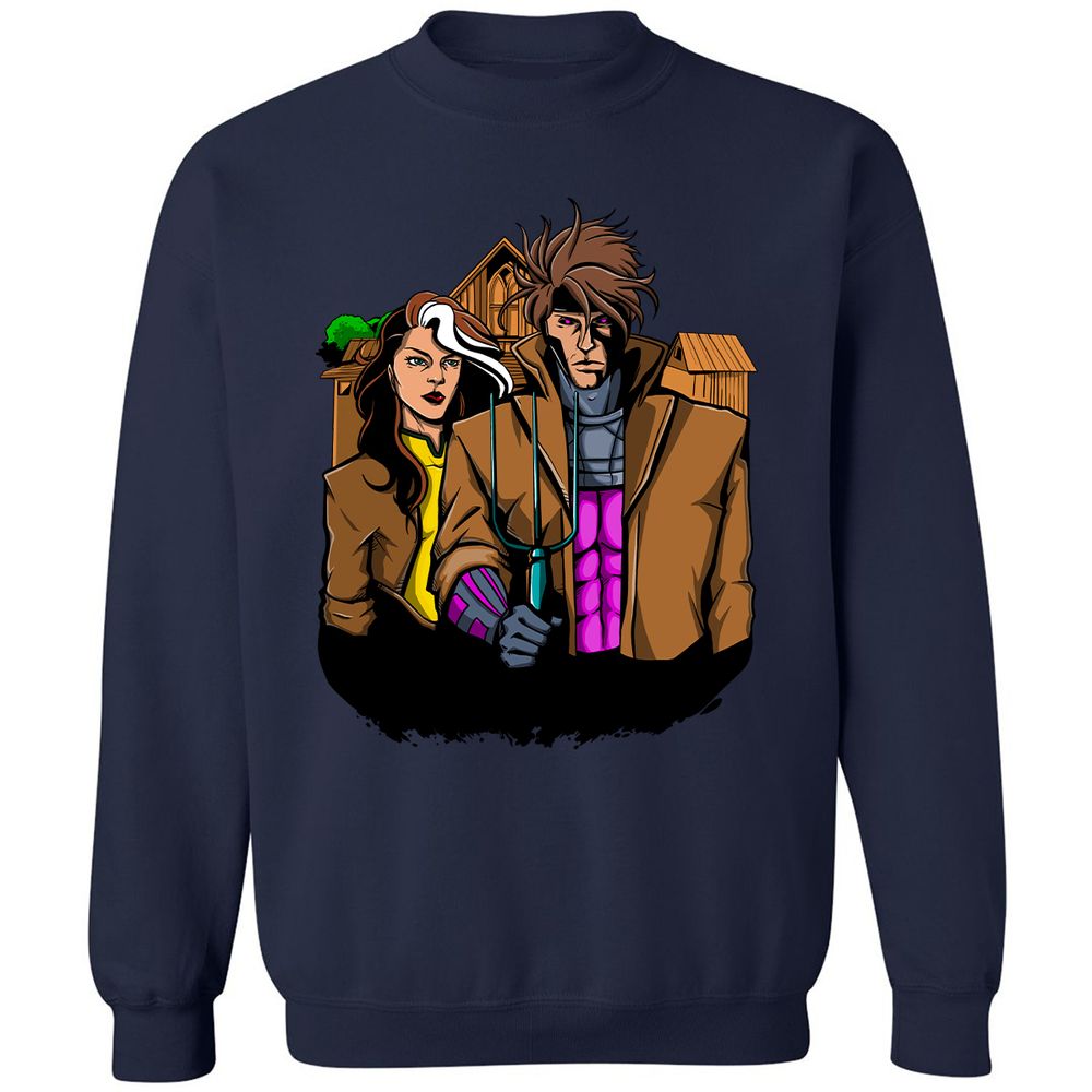 Classic Unisex Sweatshirt - ZM6EJPCK - Navy - 2