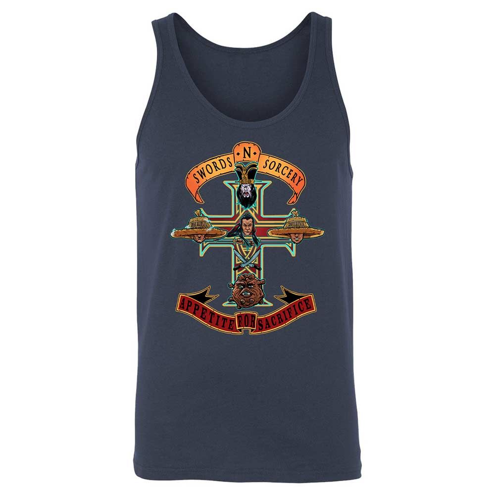 Unisex Jersey Tank - 3MU8GLXT - Navy - 2