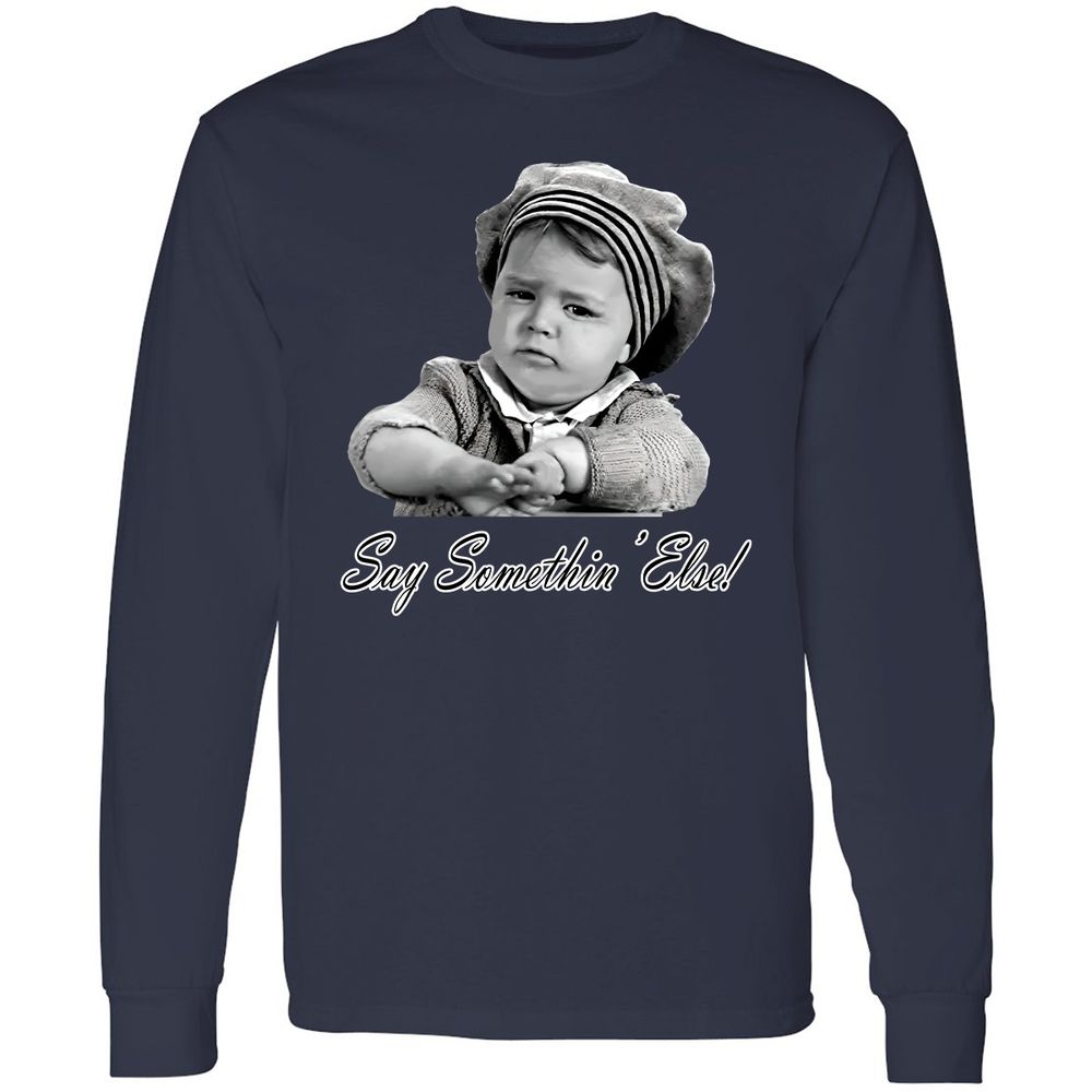 Long Sleeve T-Shirt - UGZP999R - Navy - 2