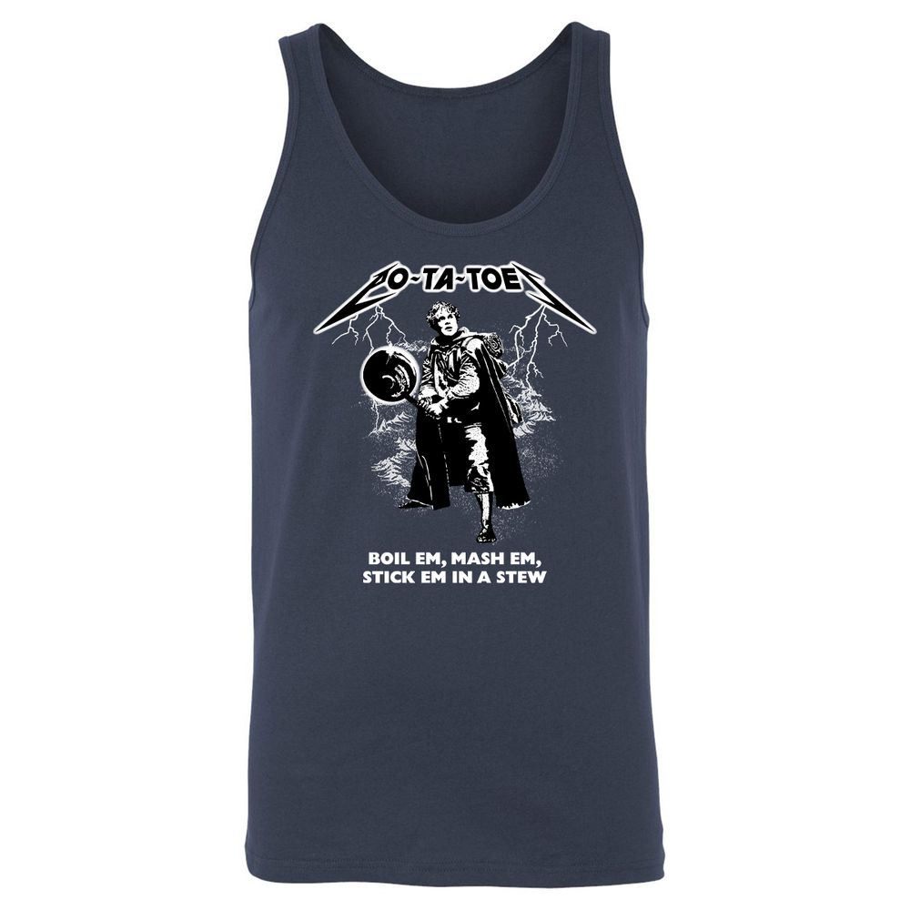 Unisex Jersey Tank - RF3SAS4E - Navy - 2