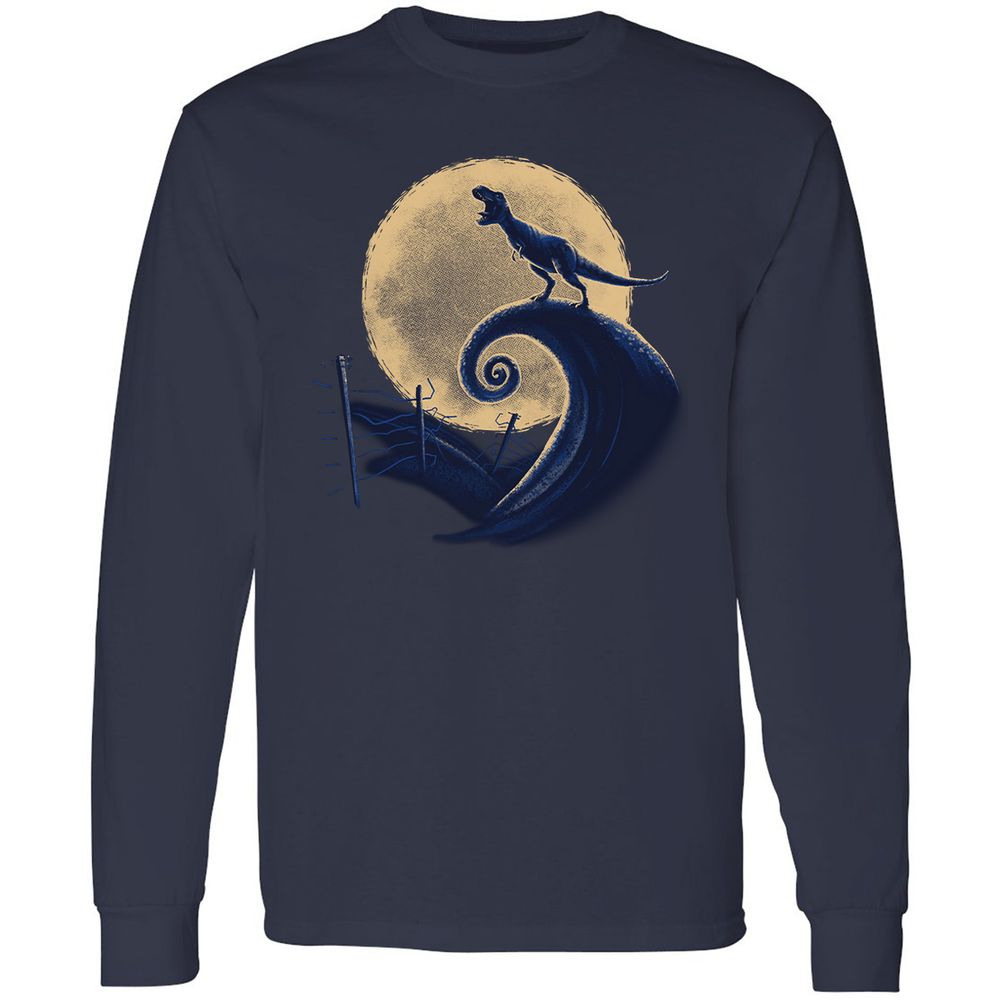 Long Sleeve T-Shirt - SJS18CJZ - Navy - 2