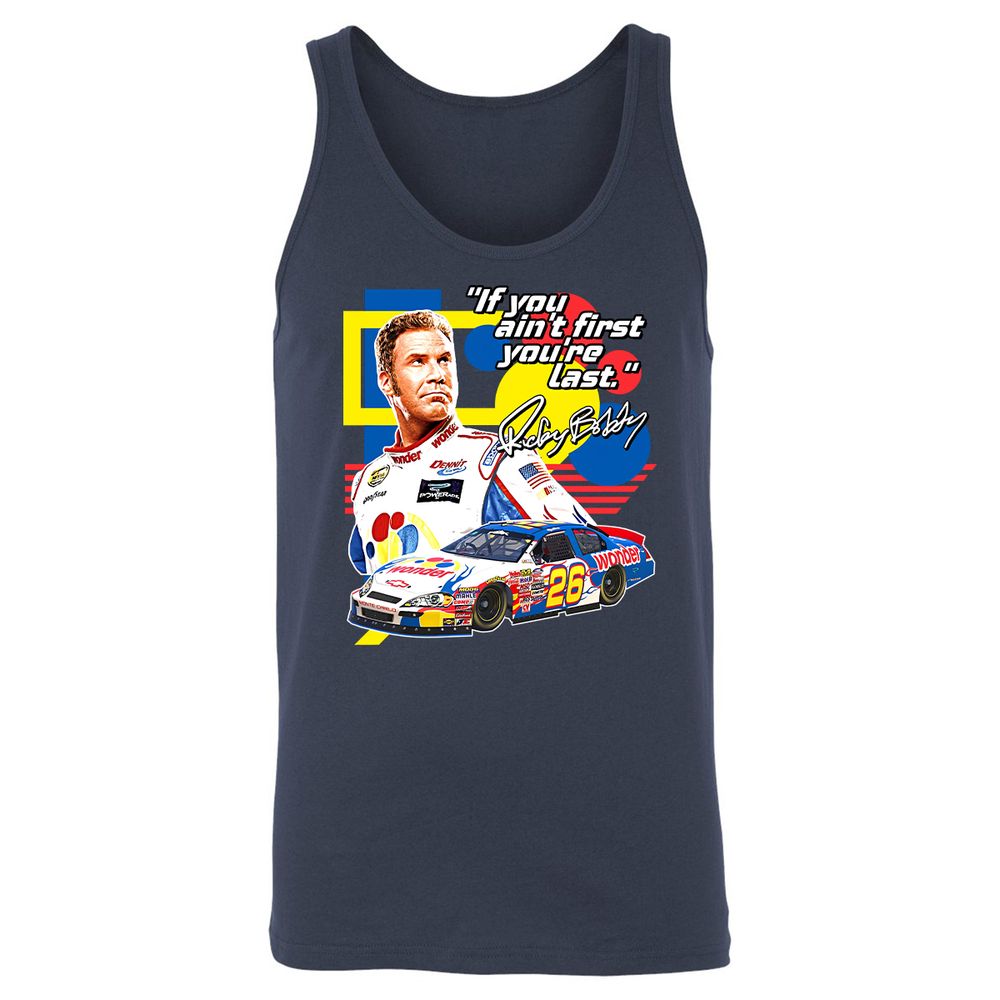 Unisex Jersey Tank - YV4KCJZU - Navy - 2