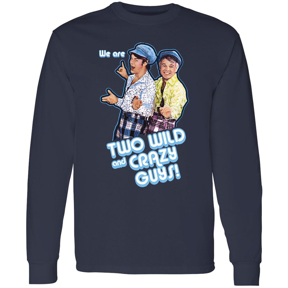 Retro Funny Duo - Navy - 2