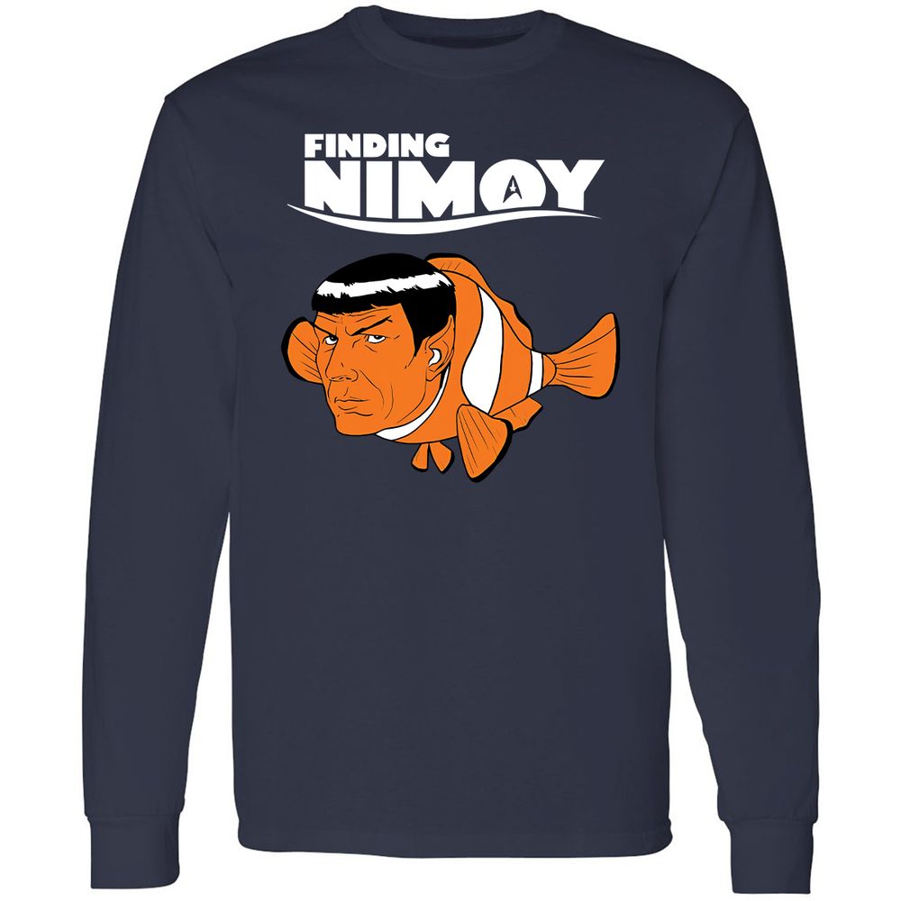 Long Sleeve T-Shirt - JRWRP92Q - Navy - 2