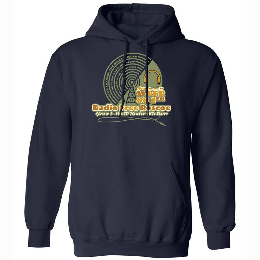 Radio Free Roscoe - Navy - 2