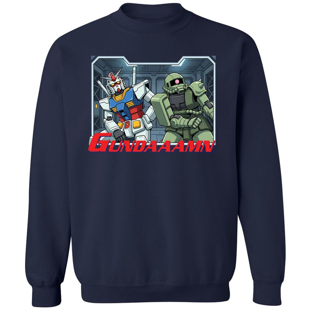 Classic Unisex Sweatshirt - 41AFFCH1 - Navy - 2