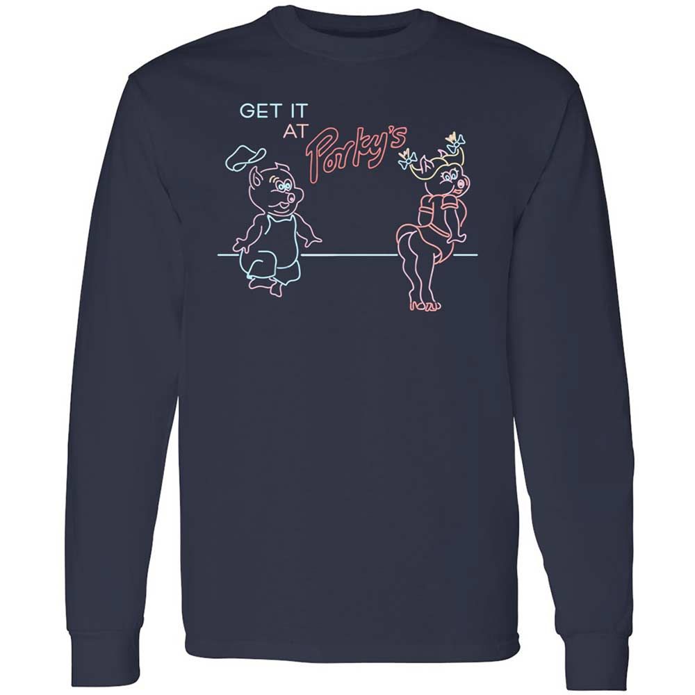 Long Sleeve T-Shirt - D5ZYC1RV - Navy - 2