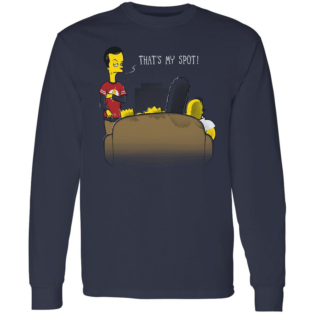 Long Sleeve T-Shirt - ZBW9ZUUL - Navy - 2