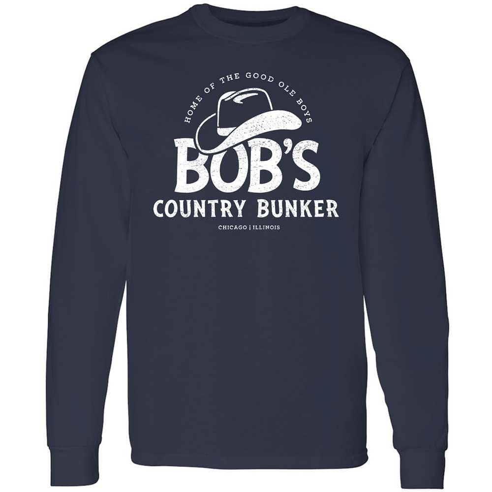 Long Sleeve T-Shirt - X3VGLM4V - Navy - 2