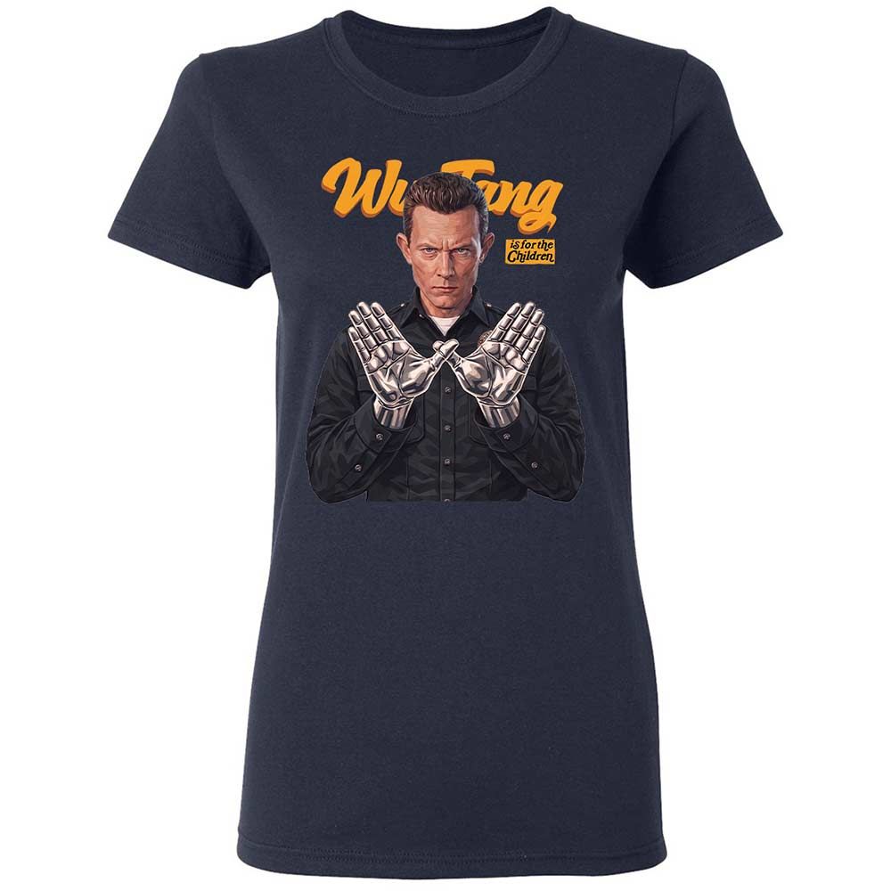 Women's T-Shirt - Black - Navy - 2