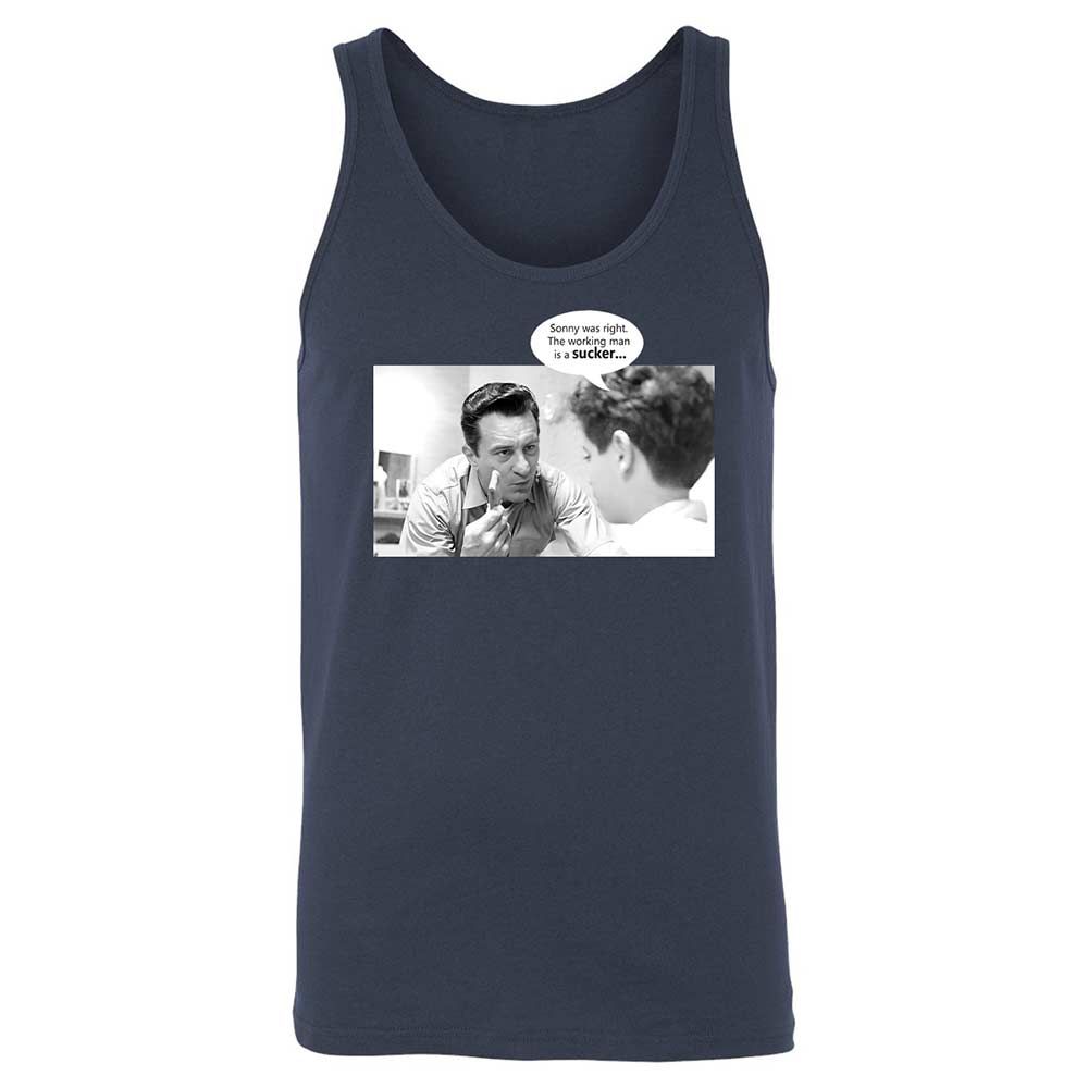 Unisex Jersey Tank - Q6ZN49X3 - Navy - 2