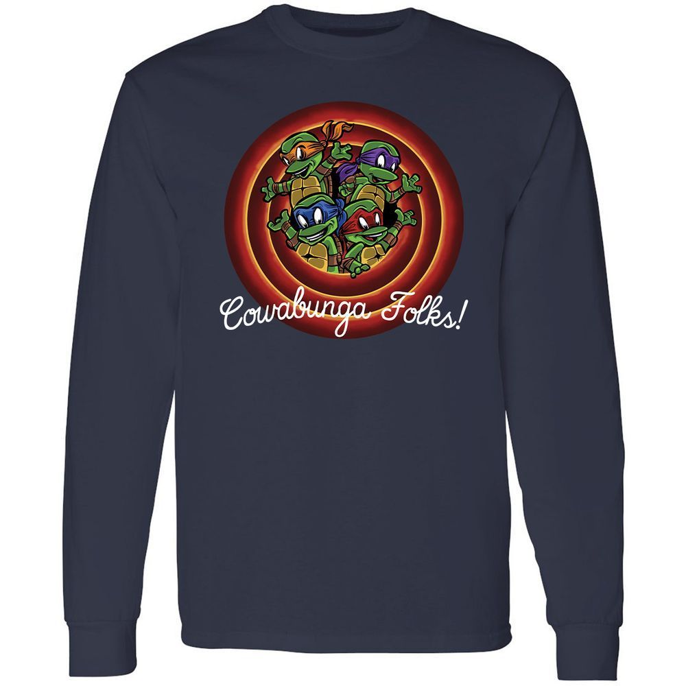 Long Sleeve T-Shirt - PYBEYTFG - Navy - 2