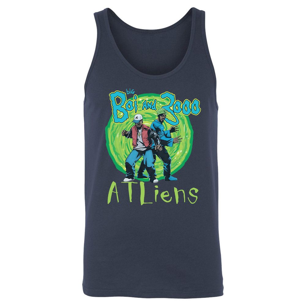 Unisex Jersey Tank - 5TKGB84N - Navy - 2