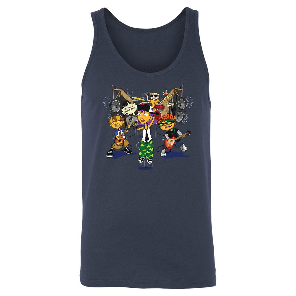 Unisex Jersey Tank - 6Y1AFX7T - Navy - 2