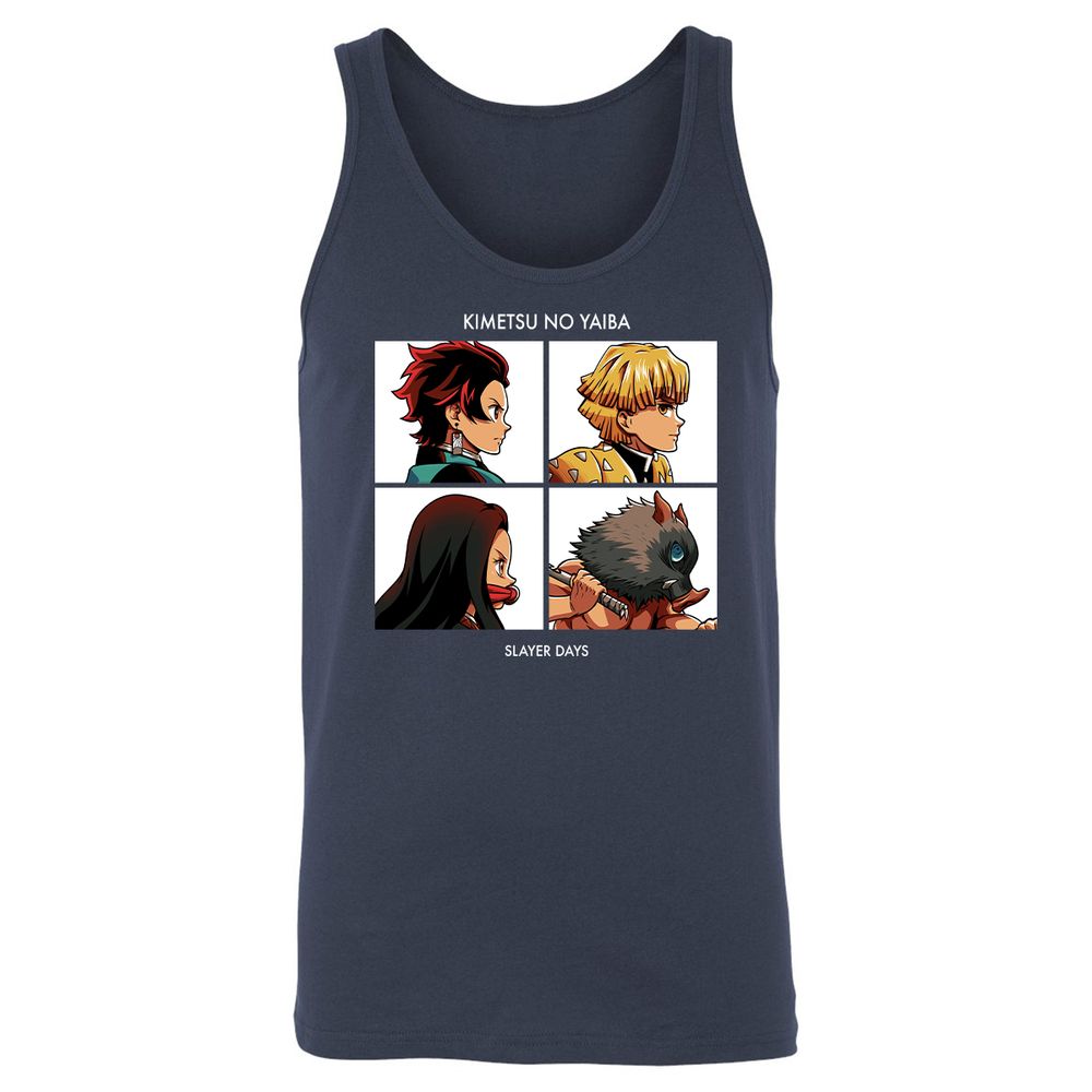 Unisex Jersey Tank - LYYJPY1N - Navy - 2