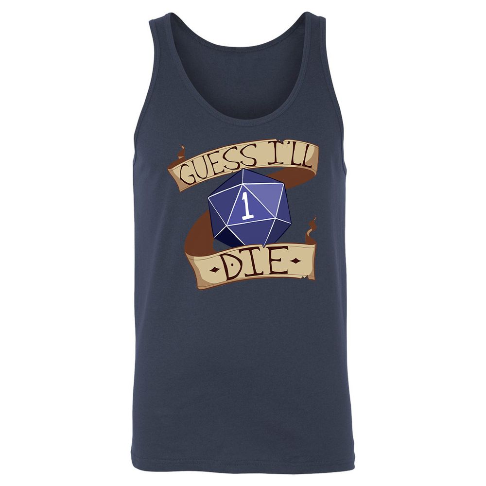 Unisex Jersey Tank - 578WWN5N - Navy - 2