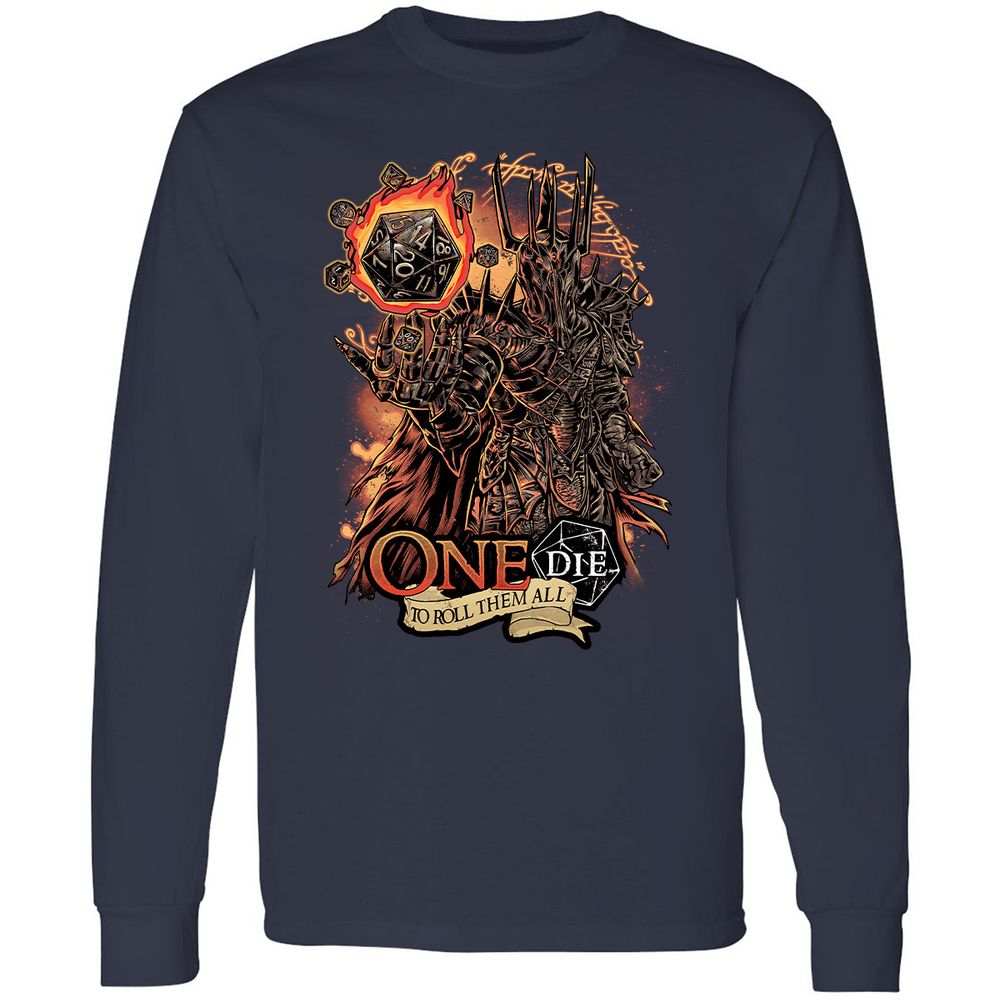 Long Sleeve T-Shirt - REQHNZBH - Navy - 2