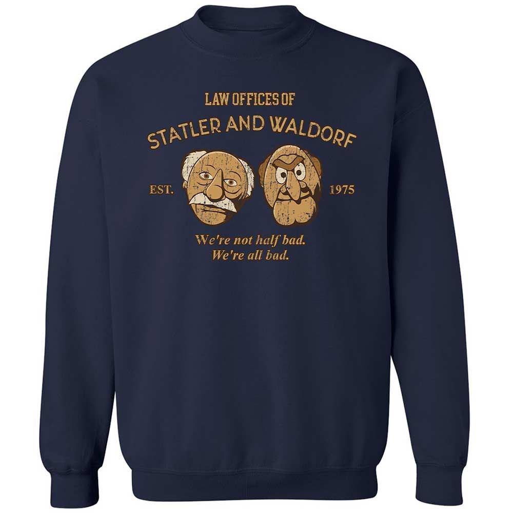 Classic Unisex Sweatshirt - CR2PQKPU - Navy - 2