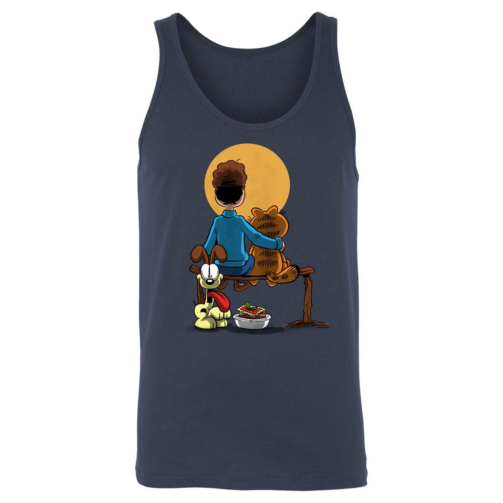 Unisex Jersey Tank - 7TUQ4R2V - Navy - 2