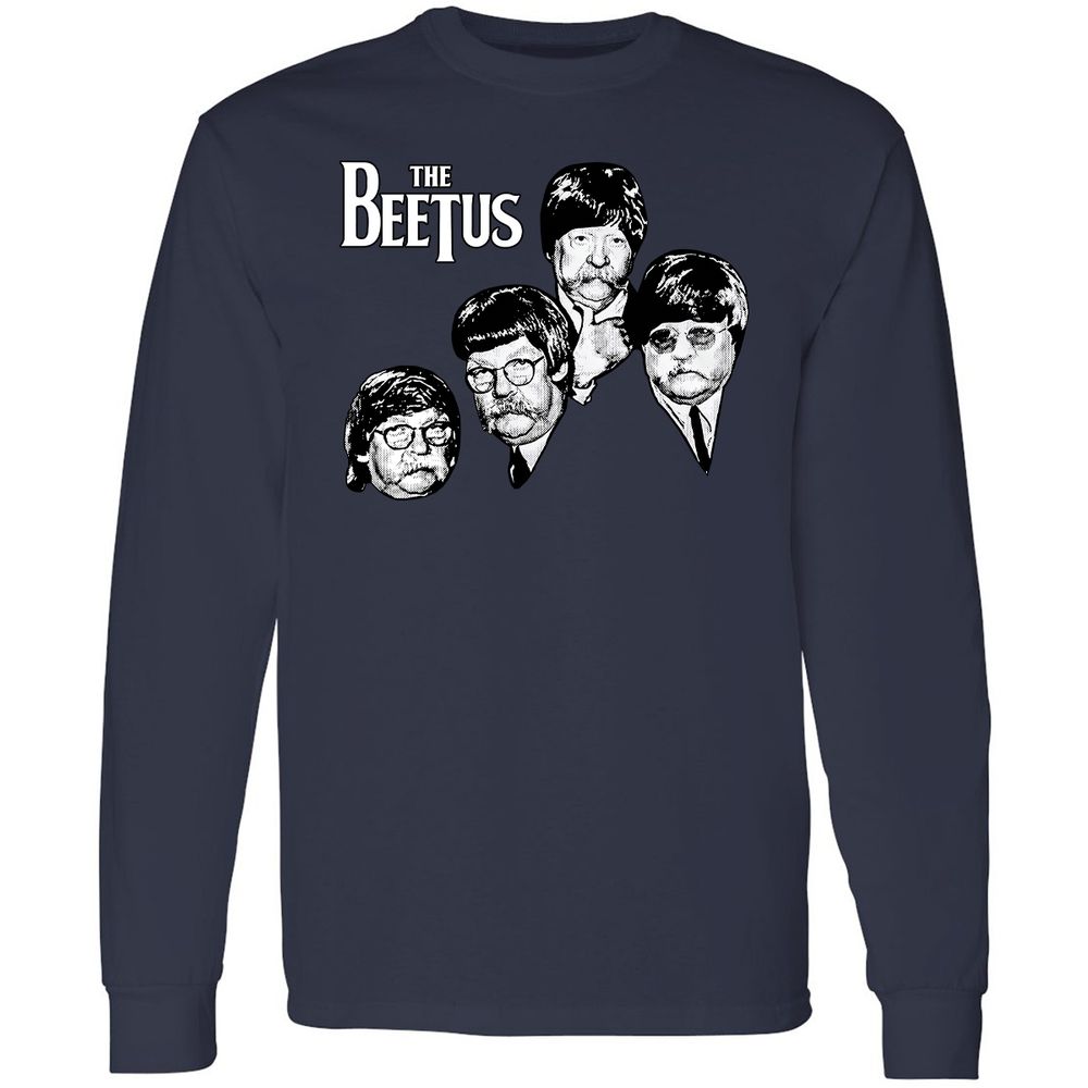 Long Sleeve T-Shirt - D87Y4PDE - Navy - 2