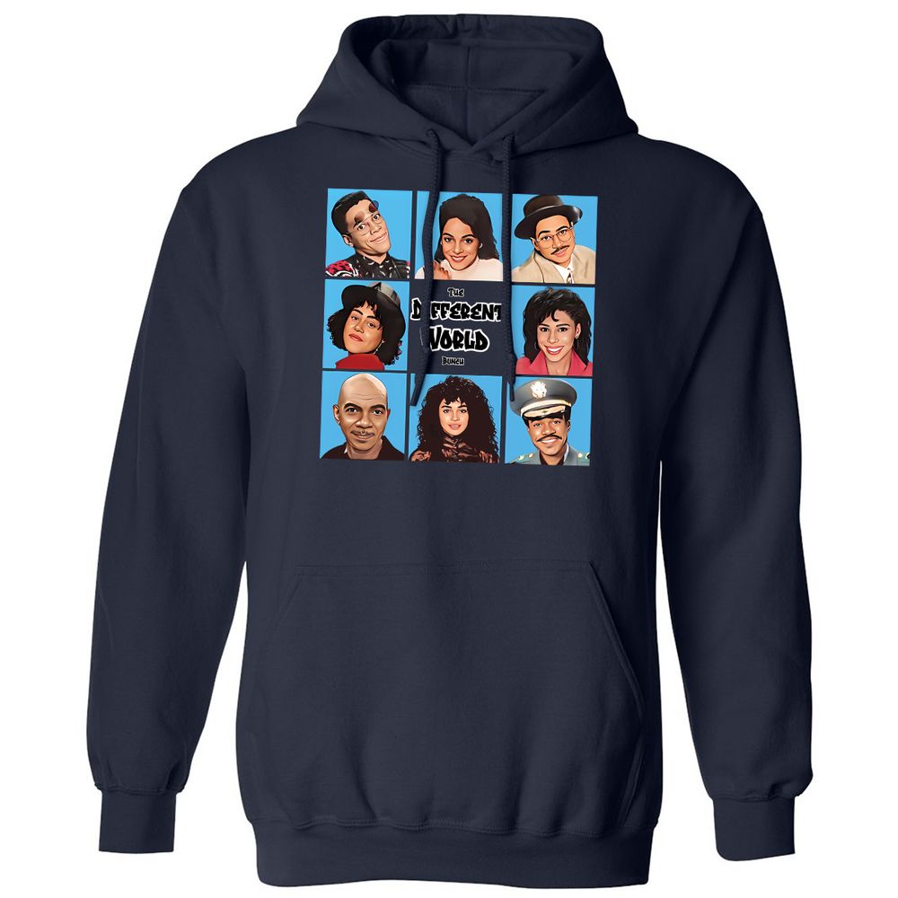 Classic Unisex Hoodie - Y36QJR5F - Navy - 2