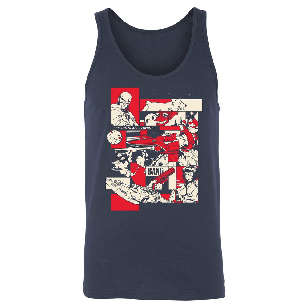 Unisex Jersey Tank - GHNL6L9G - Navy - 2