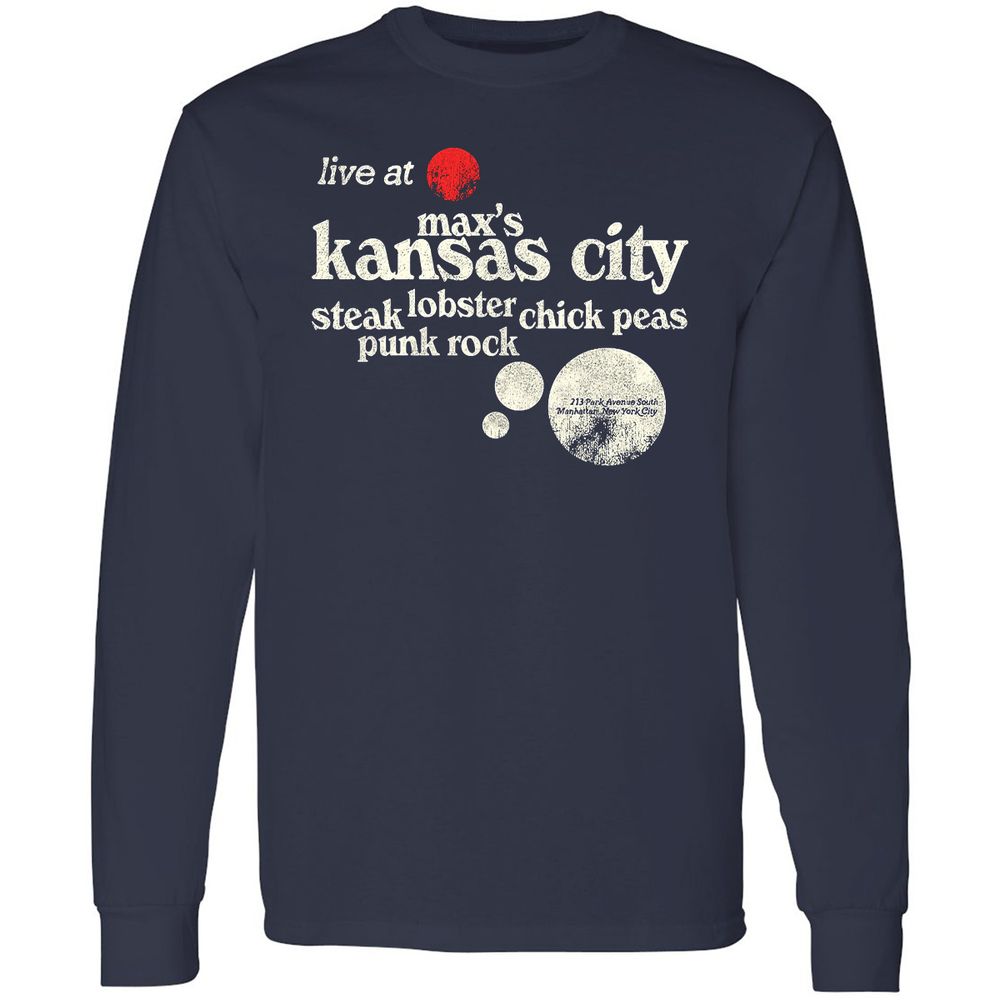 Long Sleeve T-Shirt - CQHPXRHG - Navy - 2