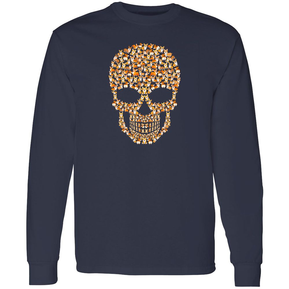 Long Sleeve T-Shirt - NEJYLW5R - Navy - 2