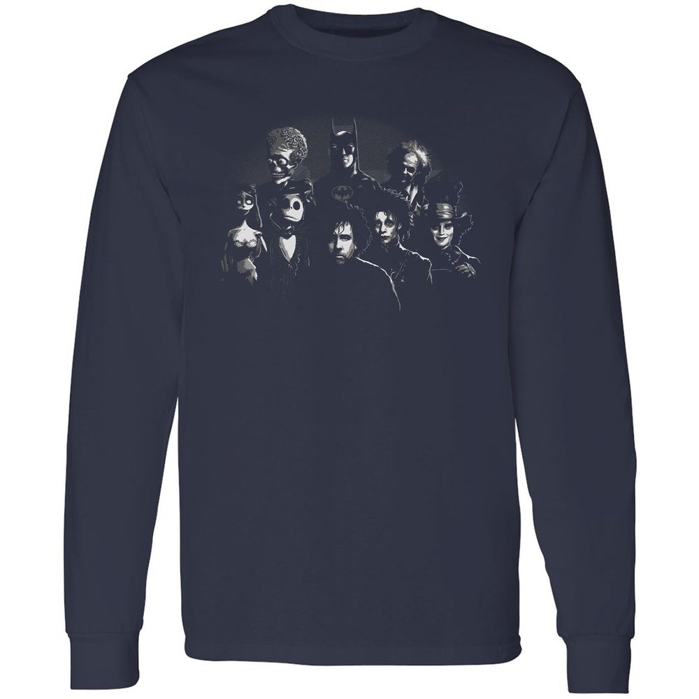 Long Sleeve T-Shirt - YUFAEFL1 - Navy - 2