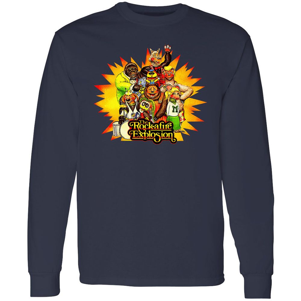 Long Sleeve T-Shirt - GG43RLSC - Navy - 2