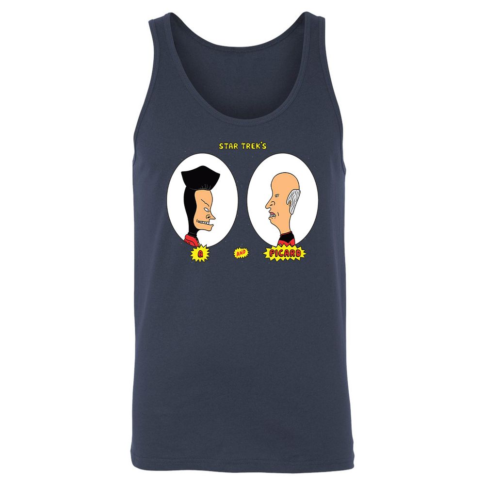 Unisex Jersey Tank - HK9ZJF1H - Navy - 2