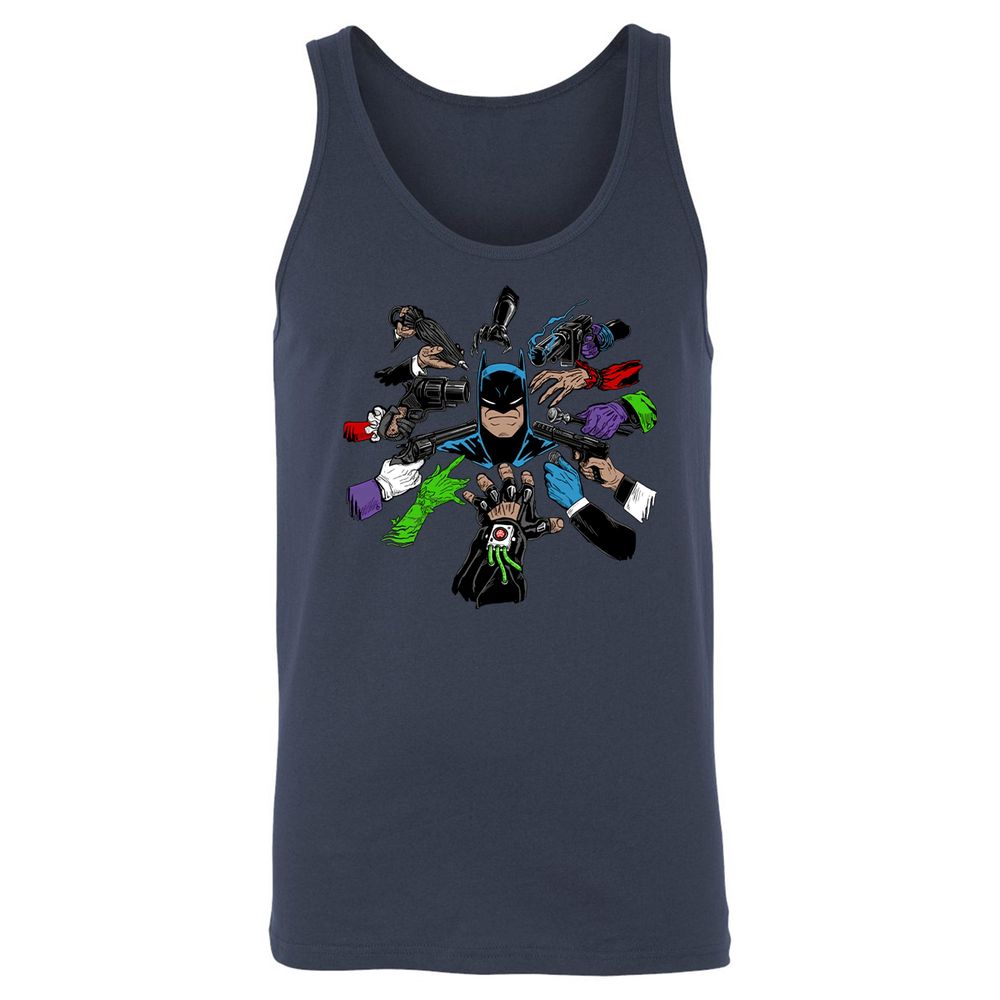 Unisex Jersey Tank - 5P2QBLCE - Navy - 2