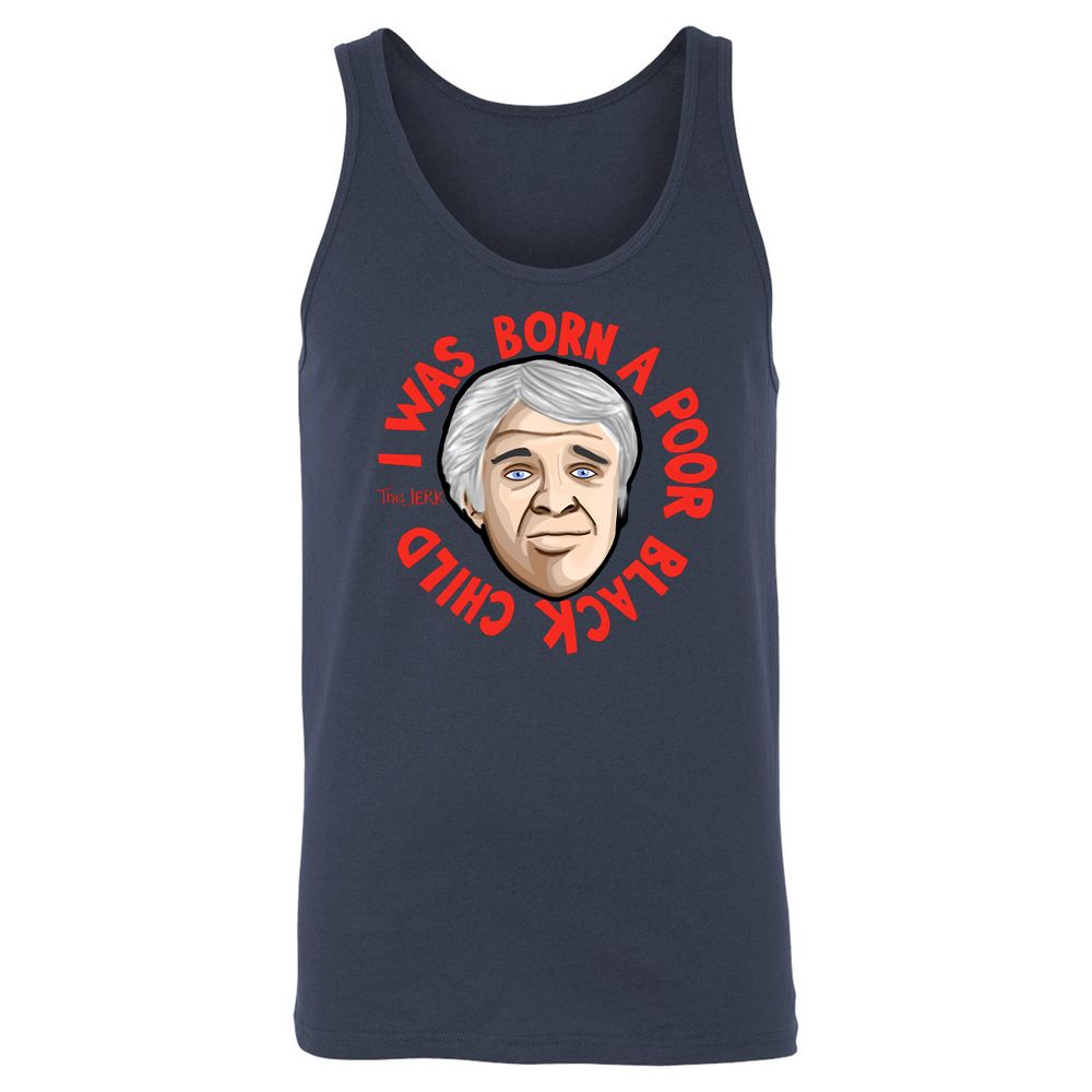 Unisex Jersey Tank - HVQPRKNH - Navy - 2