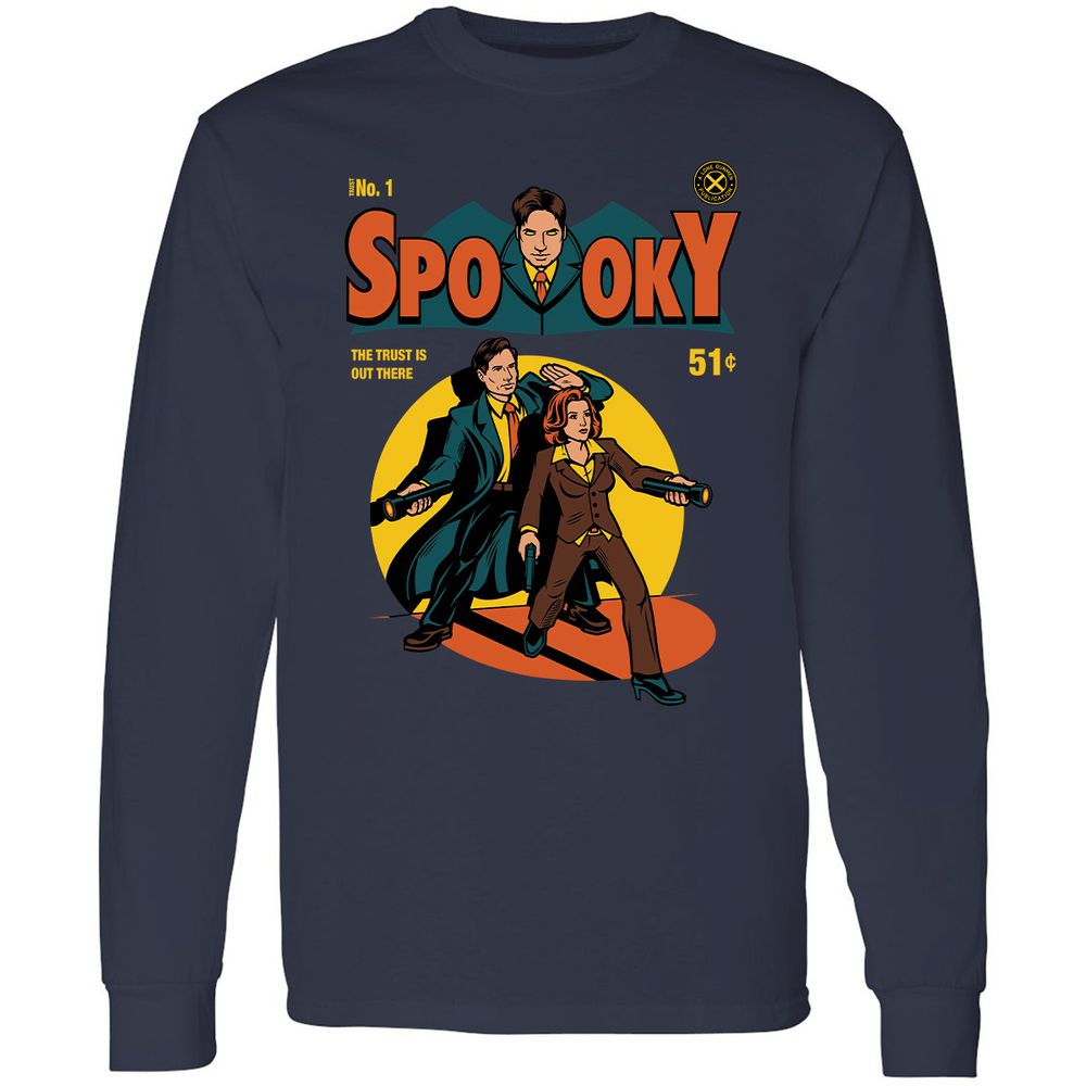 Long Sleeve T-Shirt - E7E5UJLV - Navy - 2