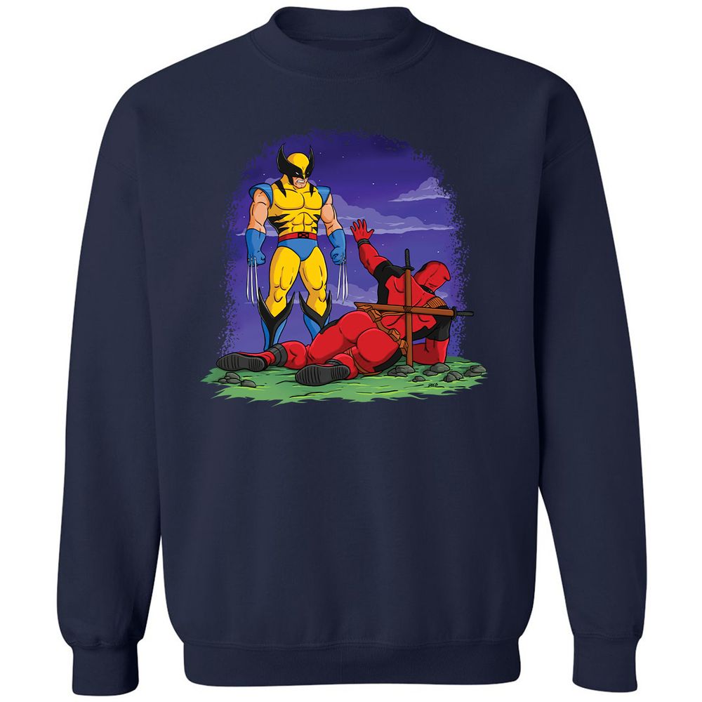 Classic Unisex Sweatshirt - 8G29A2TK - Navy - 2