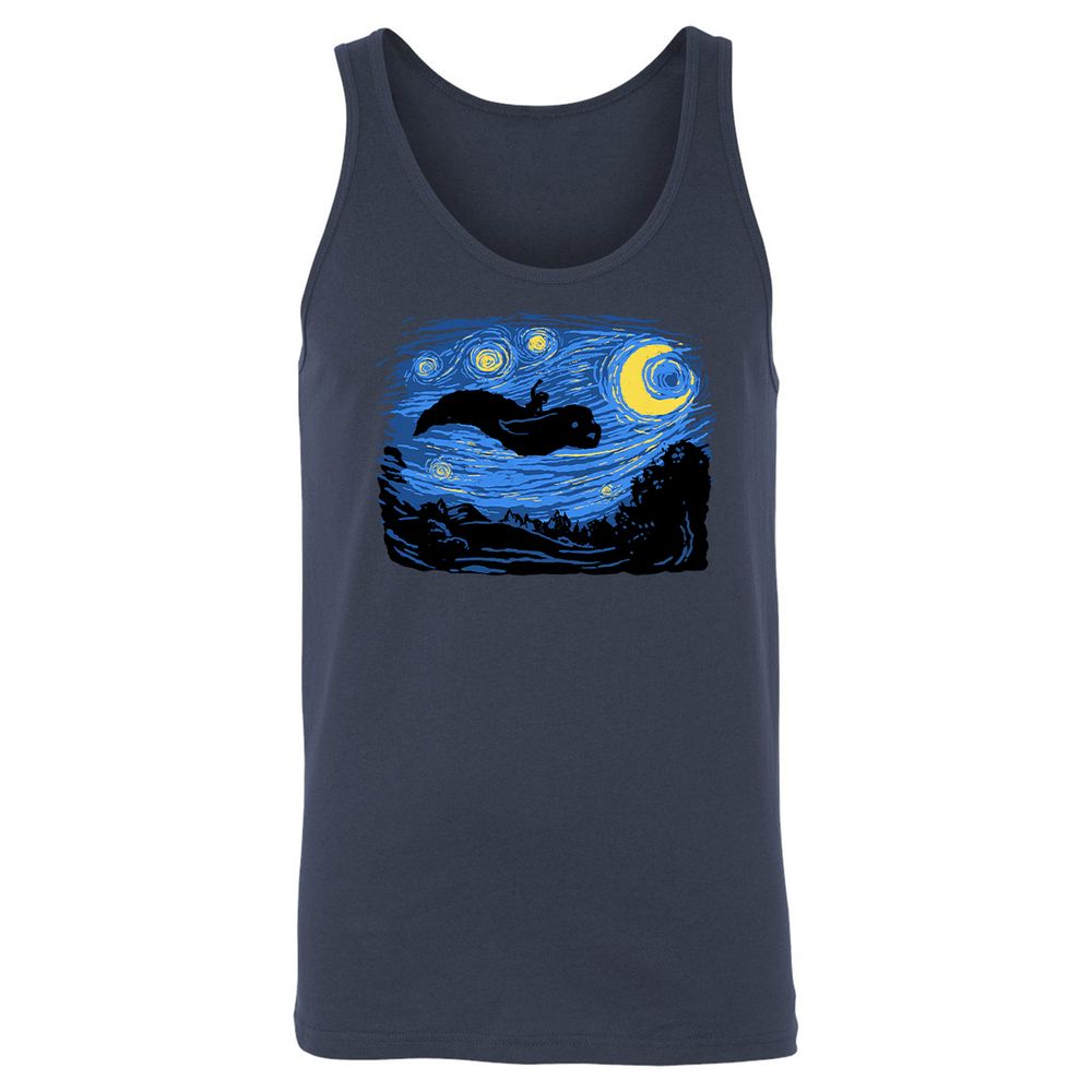Unisex Jersey Tank - ZKYNCSD6 - Navy - 2