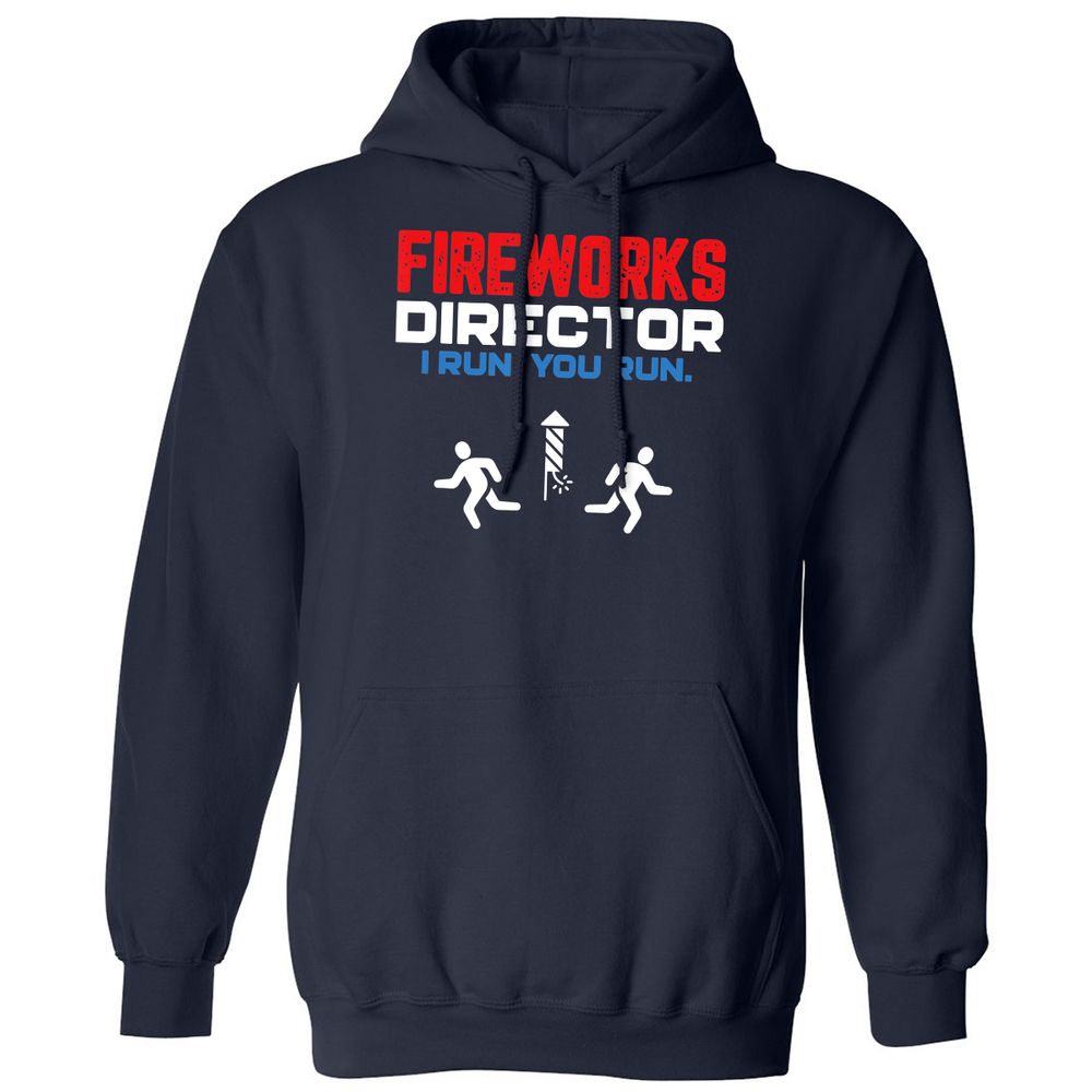 Classic Unisex Hoodie - YJEJKTQM - Navy - 2
