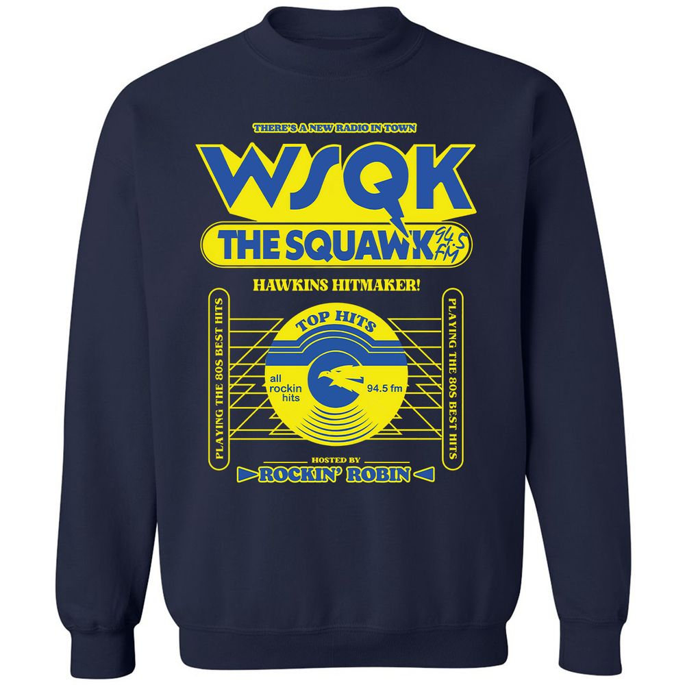 Classic Unisex Sweatshirt - WK76YWMB - Navy - 2