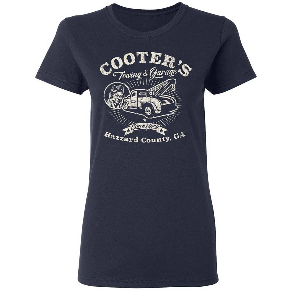 Women's T-Shirt - XQBY2F5V - Navy - 2