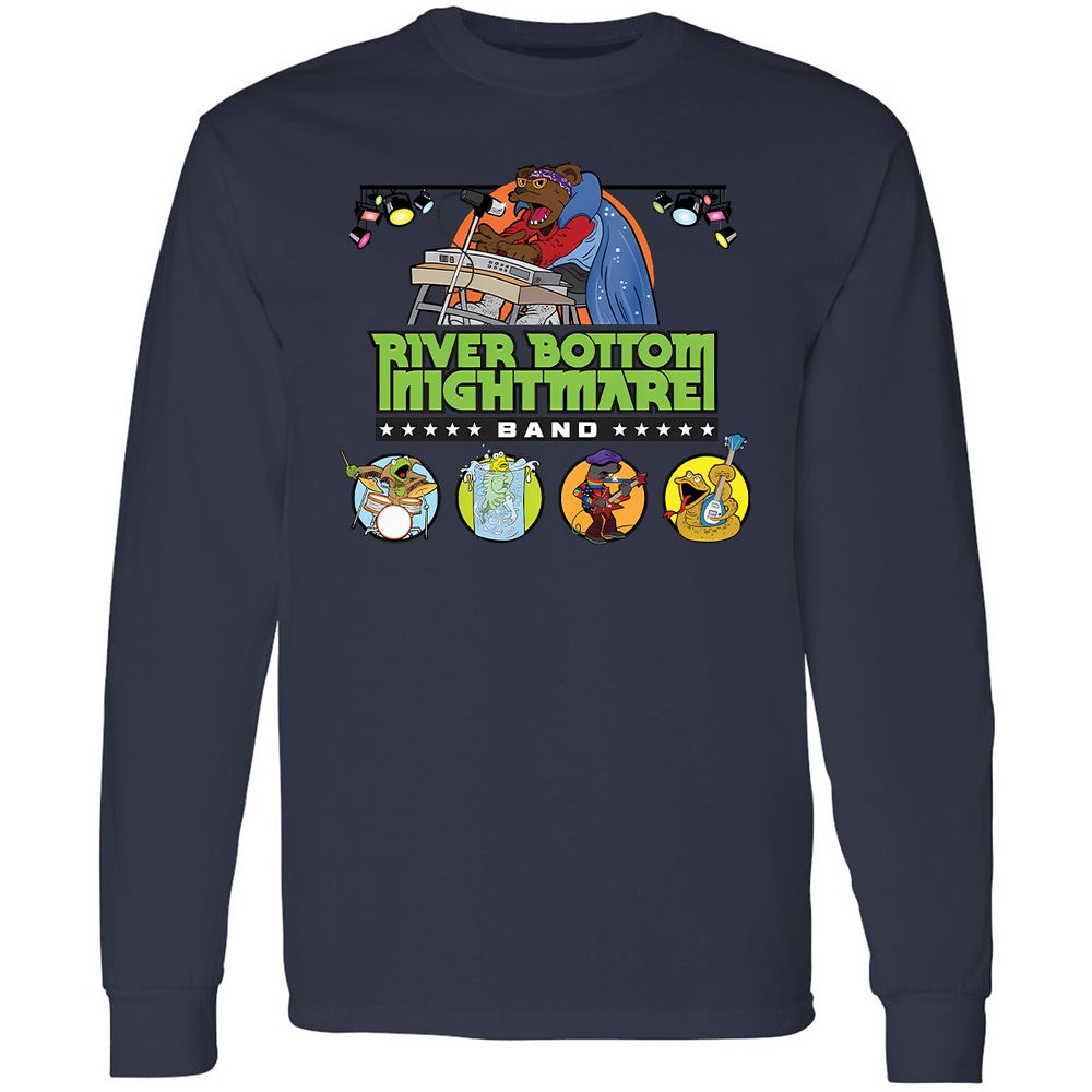 Long Sleeve T-Shirt - Q6CASS3B - Navy - 2