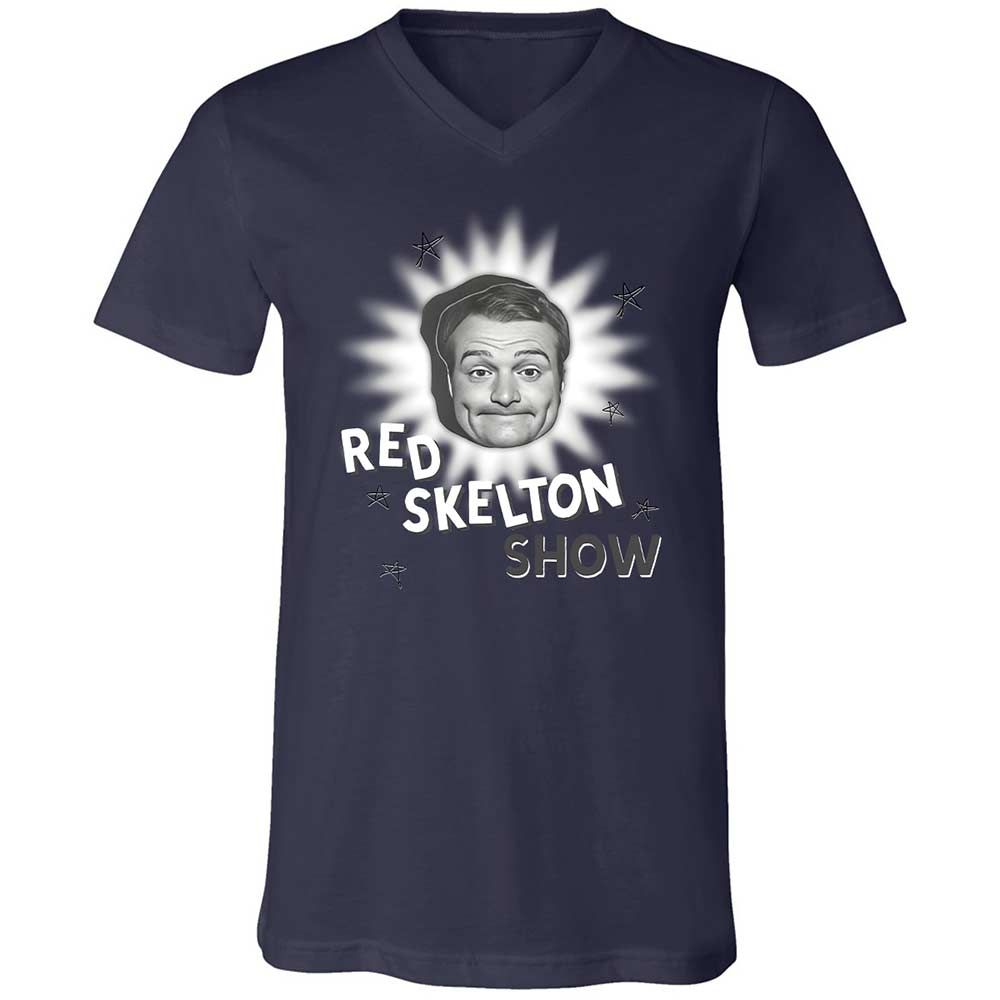 Unisex V-Neck T-Shirt - 564FDXTV - Navy - 2