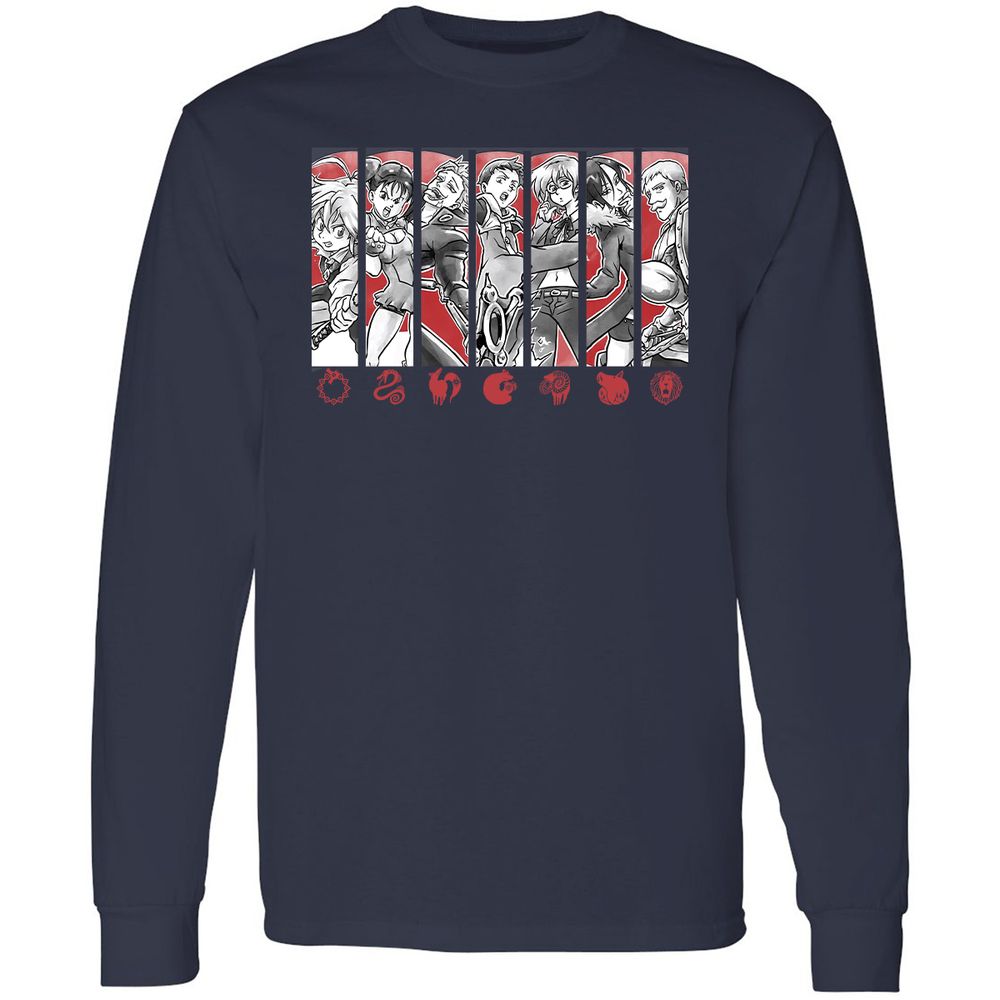 Long Sleeve T-Shirt - P81RMQZZ - Navy - 2