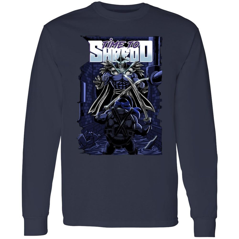 Long Sleeve T-Shirt - EZX2GTHC - Navy - 2